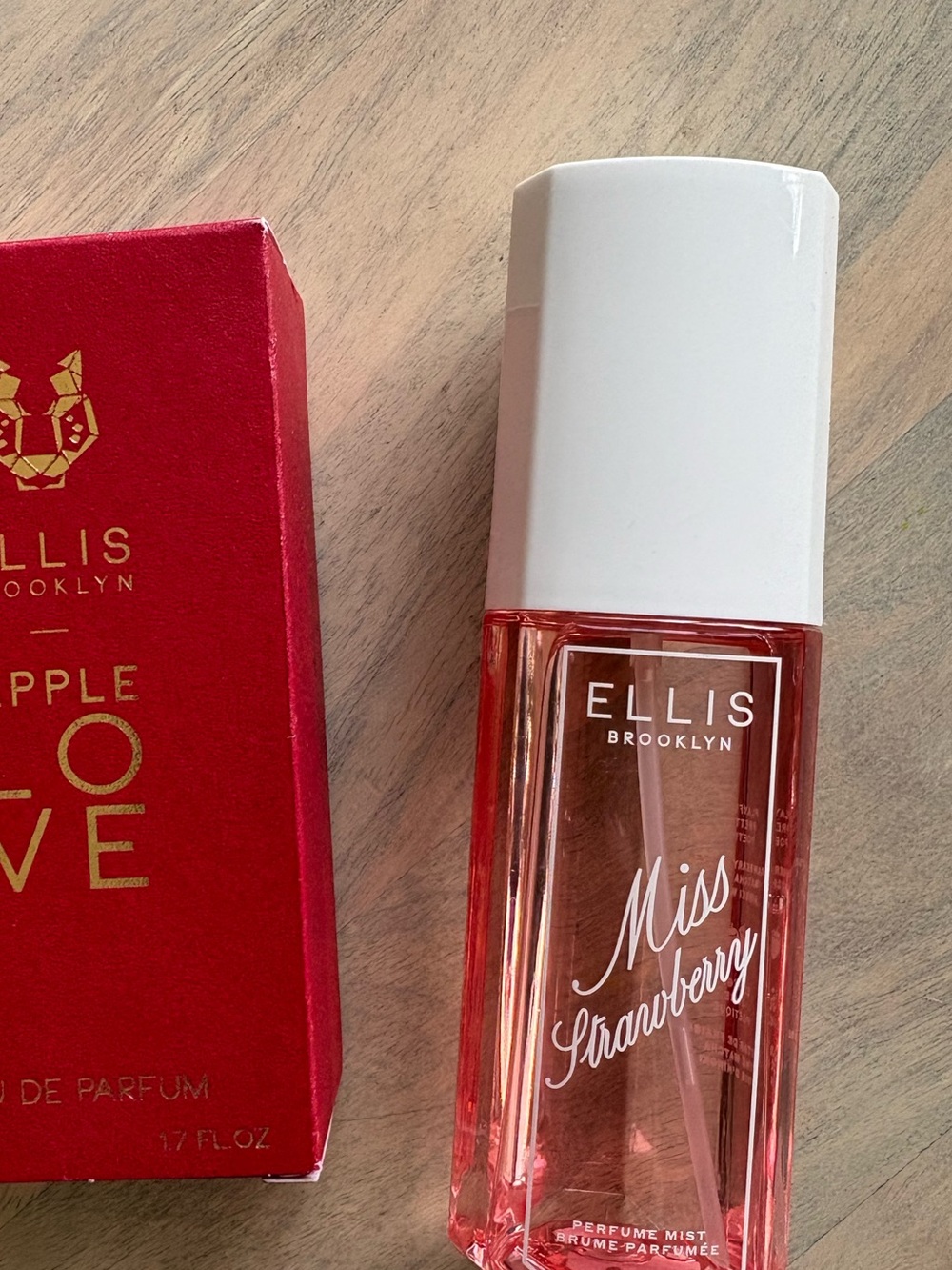 Ellis Brooklyn Miss Strawberry Perfume Mist - Red